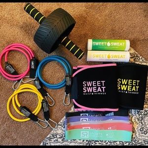 Sweet sweat waist trimmer
